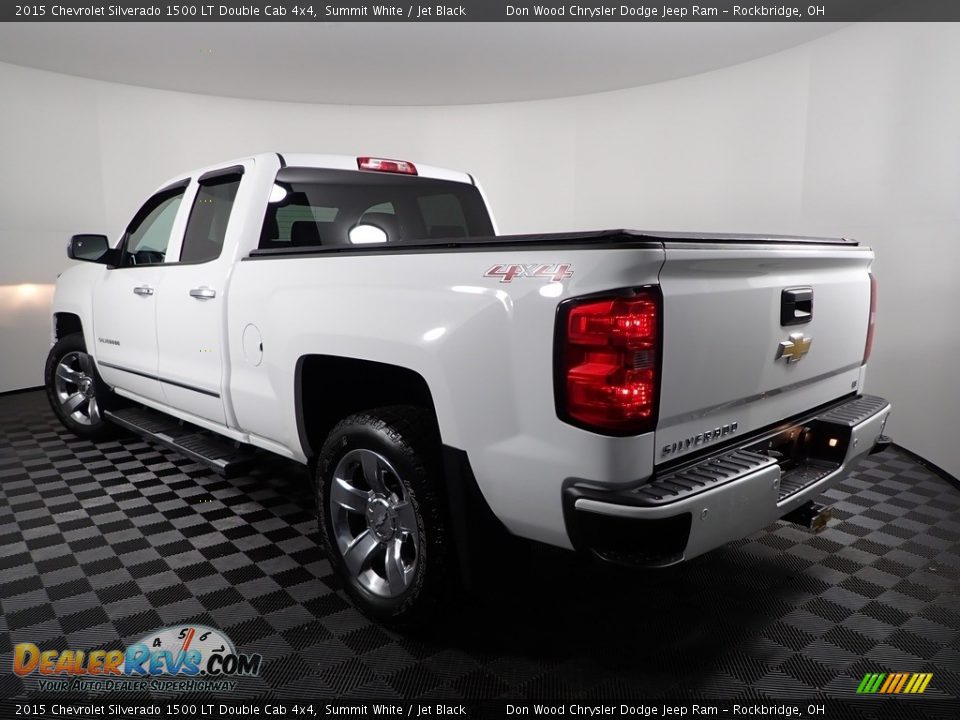 2015 Chevrolet Silverado 1500 LT Double Cab 4x4 Summit White / Jet Black Photo #6