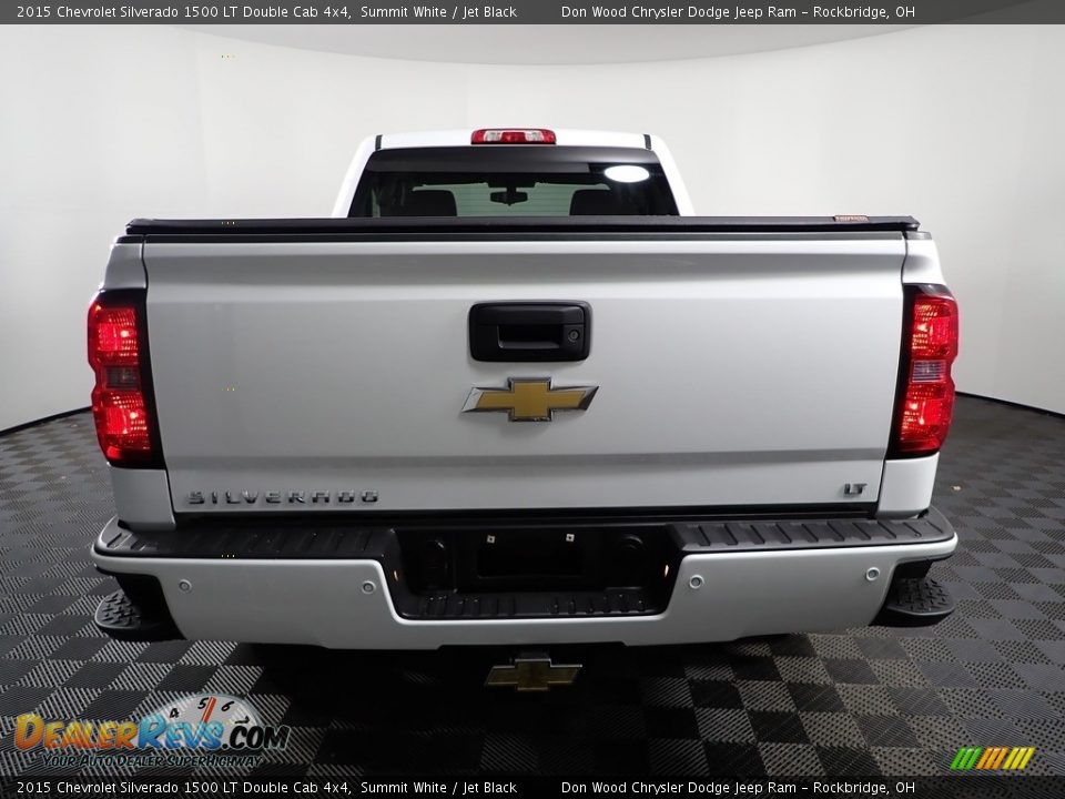 2015 Chevrolet Silverado 1500 LT Double Cab 4x4 Summit White / Jet Black Photo #7