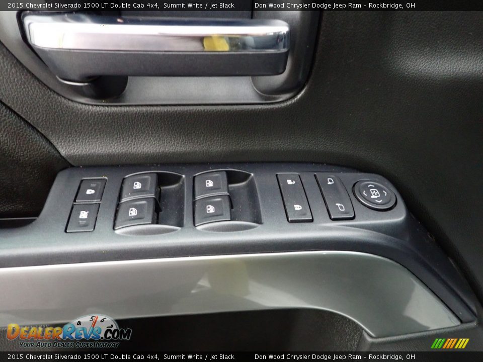 2015 Chevrolet Silverado 1500 LT Double Cab 4x4 Summit White / Jet Black Photo #12