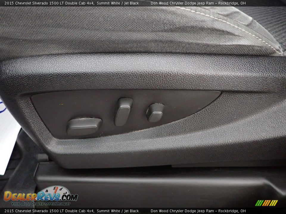 2015 Chevrolet Silverado 1500 LT Double Cab 4x4 Summit White / Jet Black Photo #13