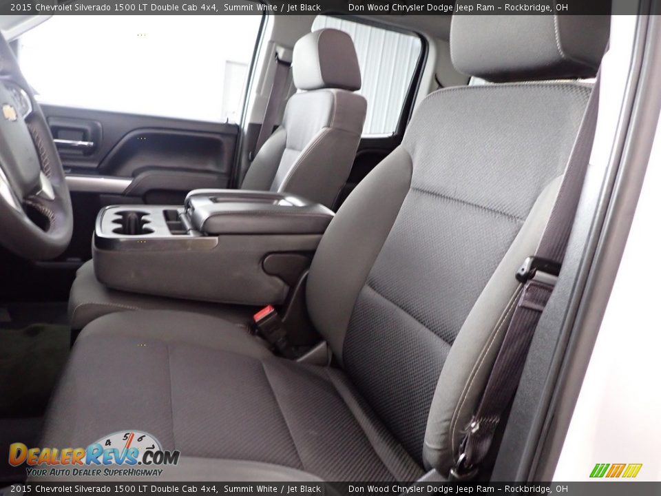 2015 Chevrolet Silverado 1500 LT Double Cab 4x4 Summit White / Jet Black Photo #14