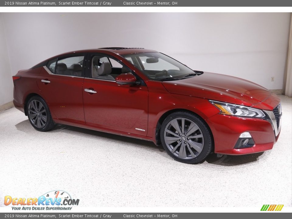 Scarlet Ember Tintcoat 2019 Nissan Altima Platinum Photo #1