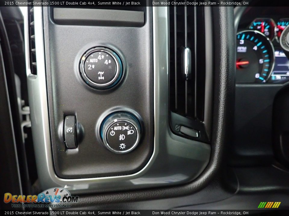 2015 Chevrolet Silverado 1500 LT Double Cab 4x4 Summit White / Jet Black Photo #15