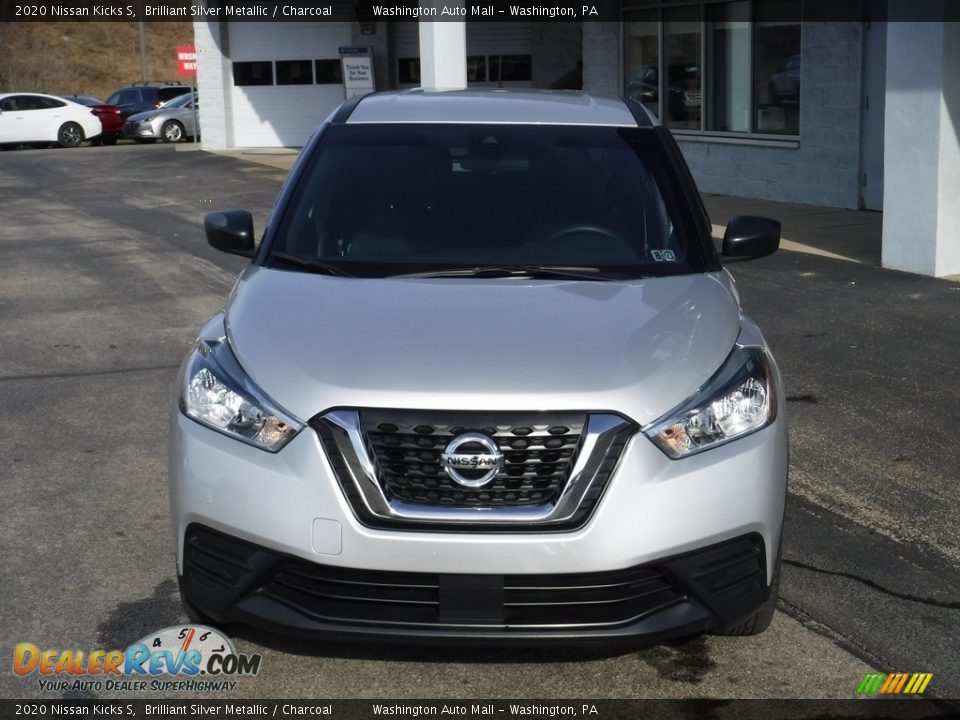 2020 Nissan Kicks S Brilliant Silver Metallic / Charcoal Photo #4