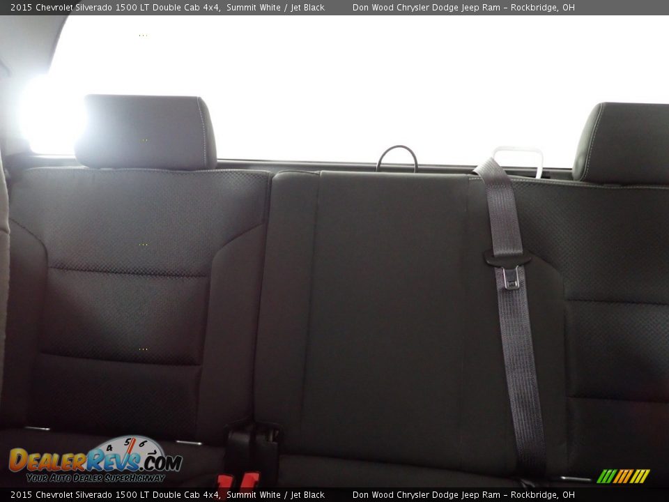 2015 Chevrolet Silverado 1500 LT Double Cab 4x4 Summit White / Jet Black Photo #21