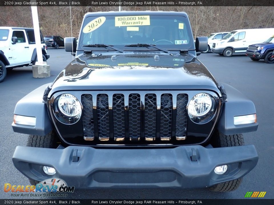 2020 Jeep Gladiator Sport 4x4 Black / Black Photo #9