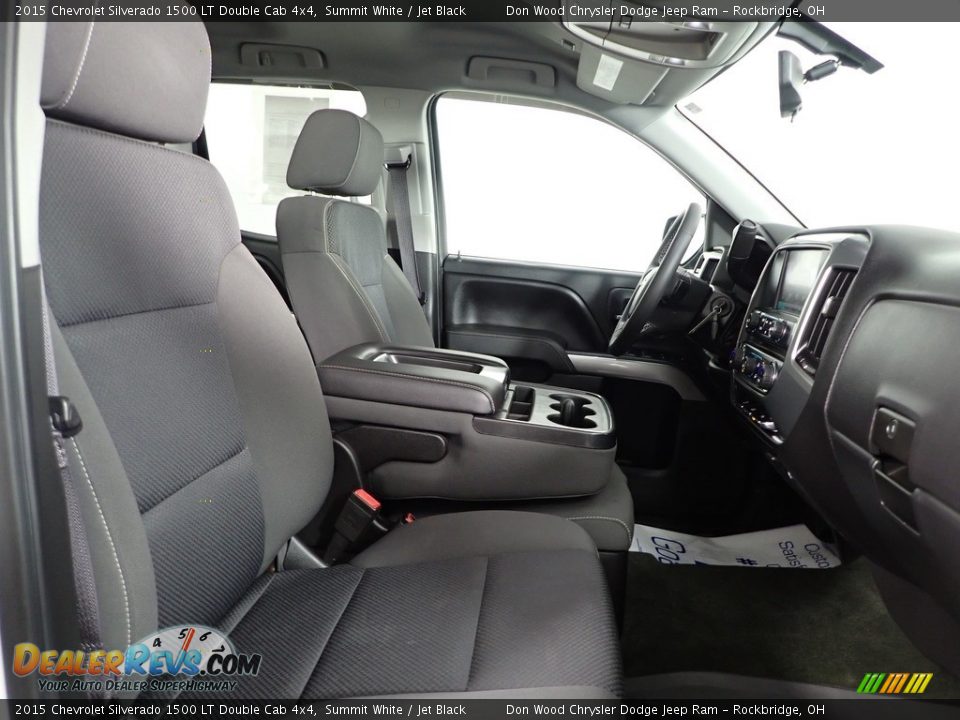 2015 Chevrolet Silverado 1500 LT Double Cab 4x4 Summit White / Jet Black Photo #26