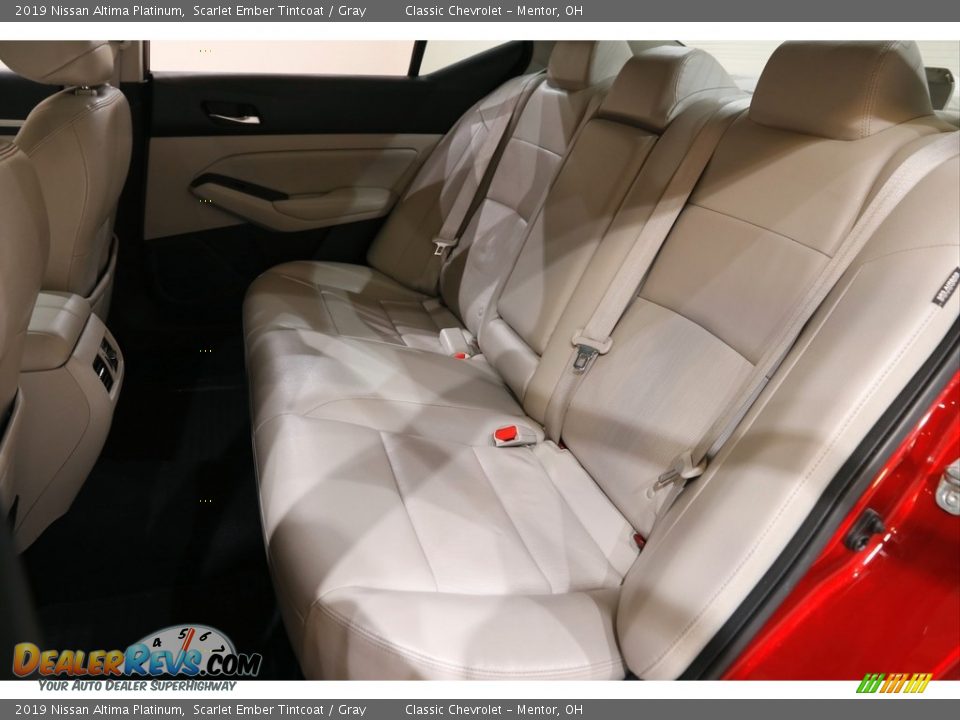 Rear Seat of 2019 Nissan Altima Platinum Photo #19