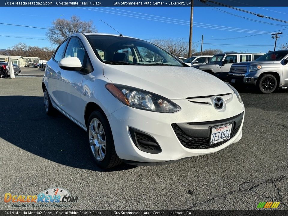 2014 Mazda Mazda2 Sport Crystal White Pearl / Black Photo #1