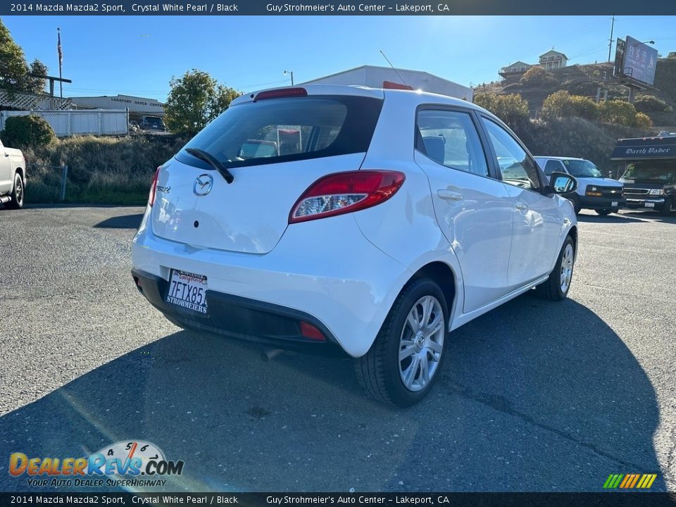 2014 Mazda Mazda2 Sport Crystal White Pearl / Black Photo #4