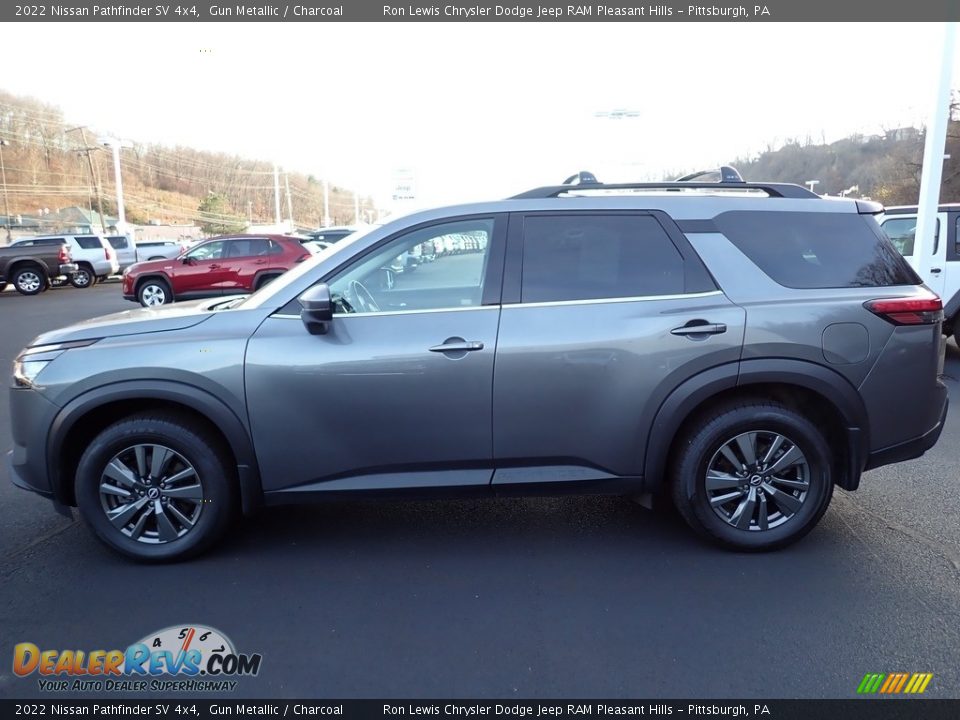 2022 Nissan Pathfinder SV 4x4 Gun Metallic / Charcoal Photo #2