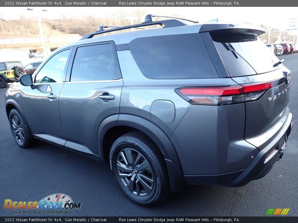 2022 Nissan Pathfinder SV 4x4 Gun Metallic / Charcoal Photo #3