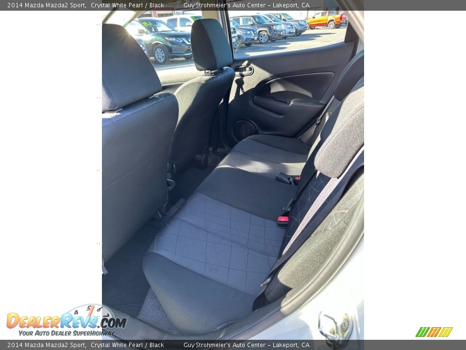 Rear Seat of 2014 Mazda Mazda2 Sport Photo #10