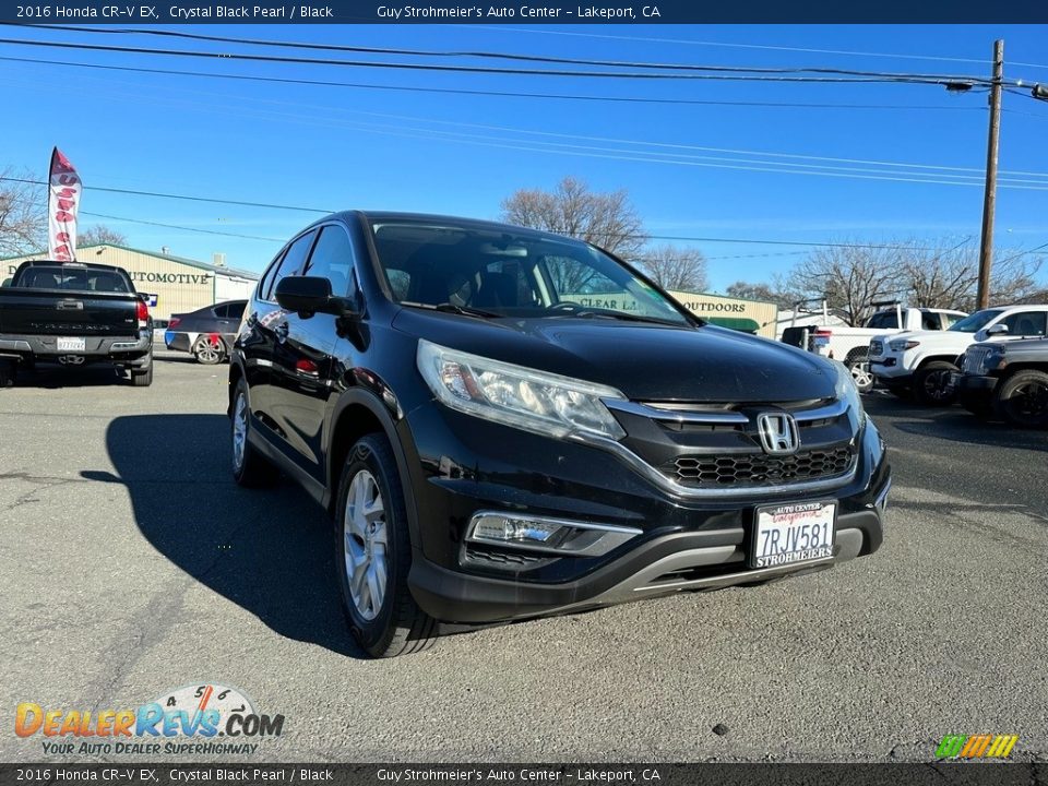 2016 Honda CR-V EX Crystal Black Pearl / Black Photo #1