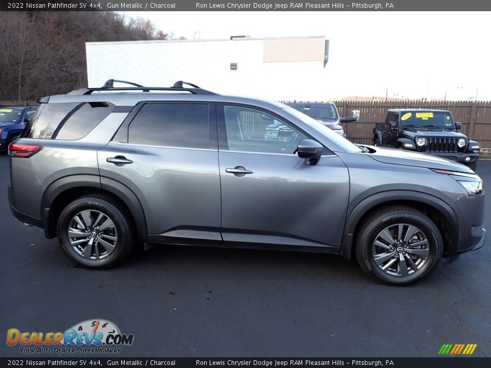 2022 Nissan Pathfinder SV 4x4 Gun Metallic / Charcoal Photo #7