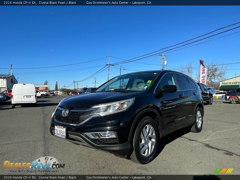 2016 Honda CR-V EX Crystal Black Pearl / Black Photo #2