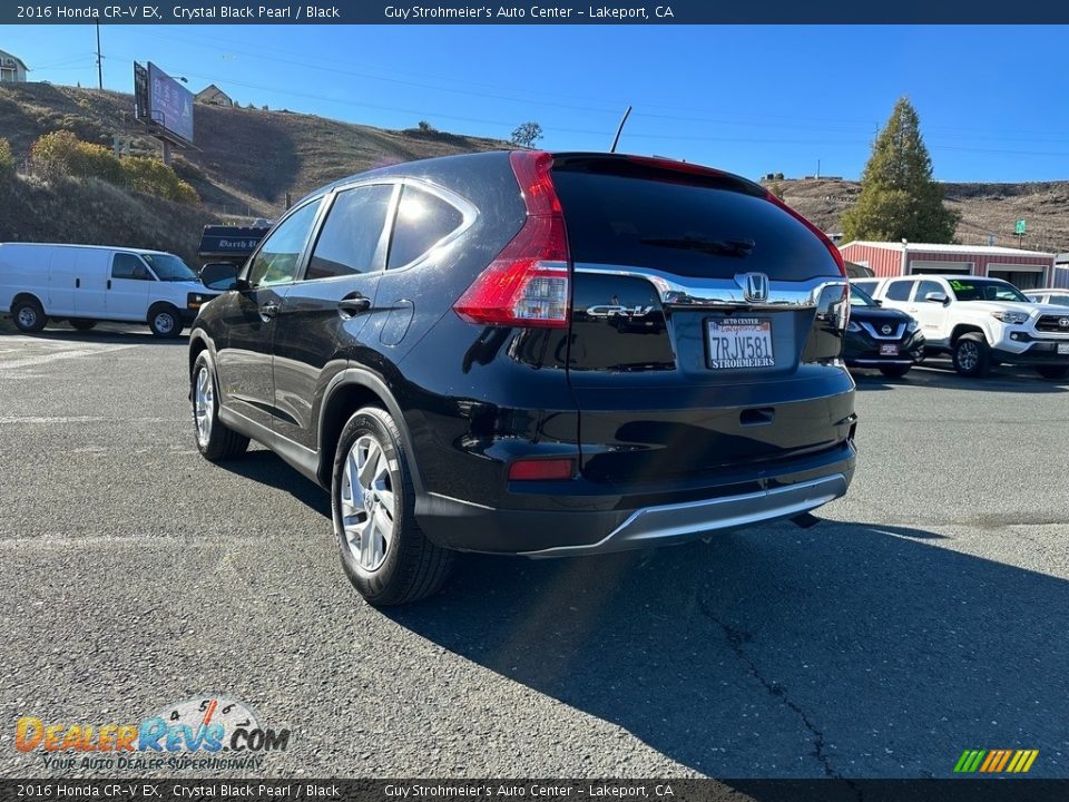 2016 Honda CR-V EX Crystal Black Pearl / Black Photo #3