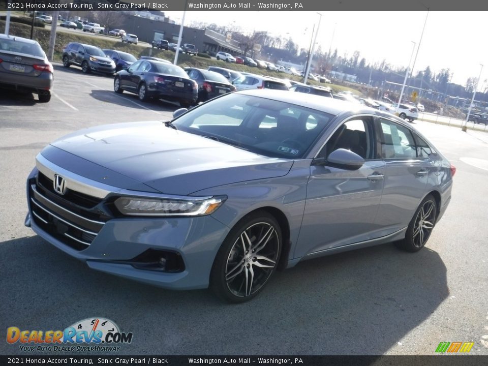 2021 Honda Accord Touring Sonic Gray Pearl / Black Photo #6