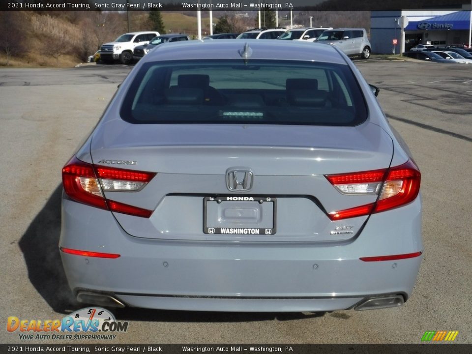 2021 Honda Accord Touring Sonic Gray Pearl / Black Photo #9