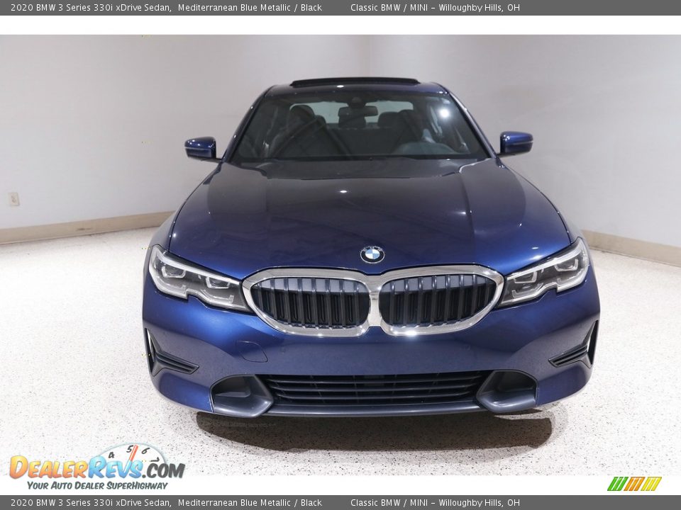 2020 BMW 3 Series 330i xDrive Sedan Mediterranean Blue Metallic / Black Photo #2
