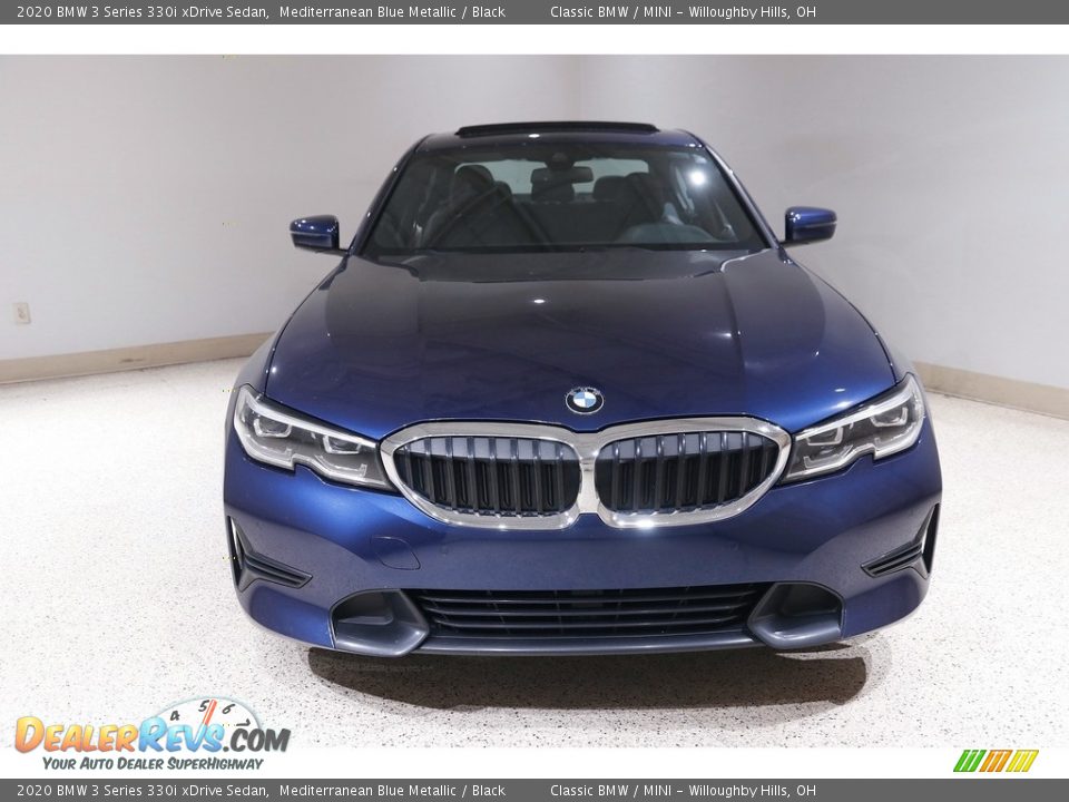 2020 BMW 3 Series 330i xDrive Sedan Mediterranean Blue Metallic / Black Photo #2