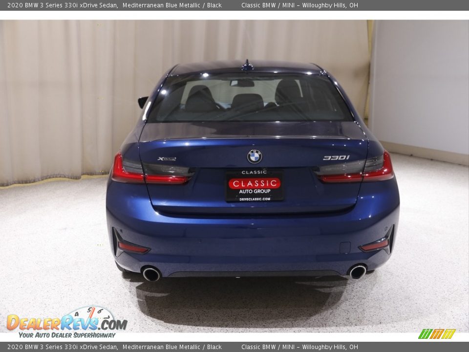 2020 BMW 3 Series 330i xDrive Sedan Mediterranean Blue Metallic / Black Photo #23
