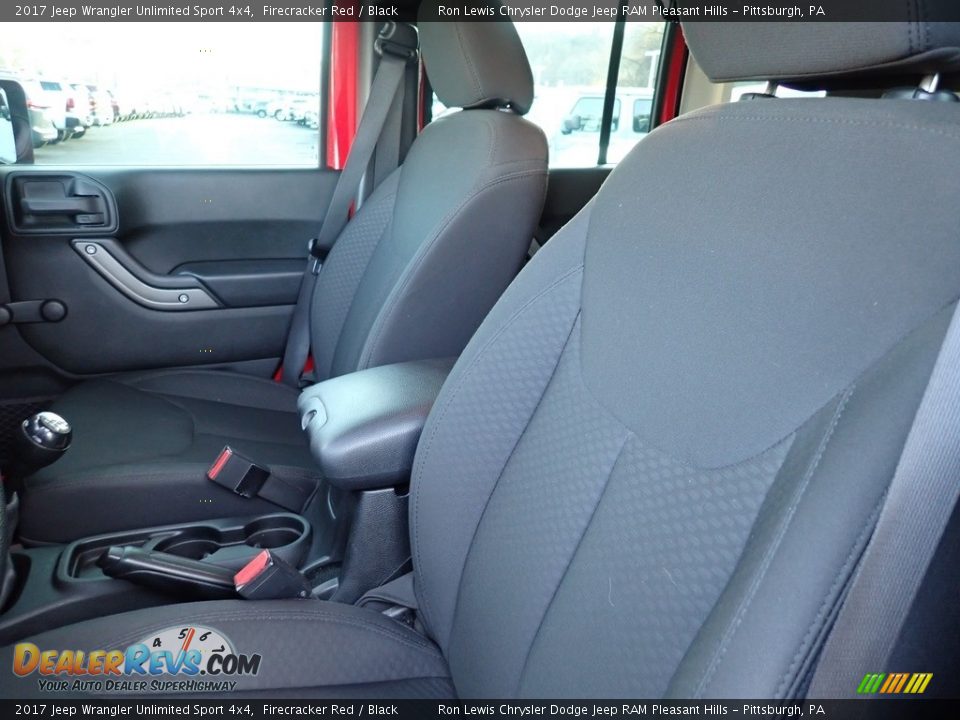 2017 Jeep Wrangler Unlimited Sport 4x4 Firecracker Red / Black Photo #11