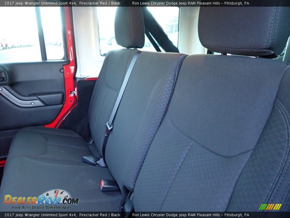 2017 Jeep Wrangler Unlimited Sport 4x4 Firecracker Red / Black Photo #12