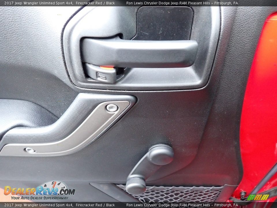 2017 Jeep Wrangler Unlimited Sport 4x4 Firecracker Red / Black Photo #14