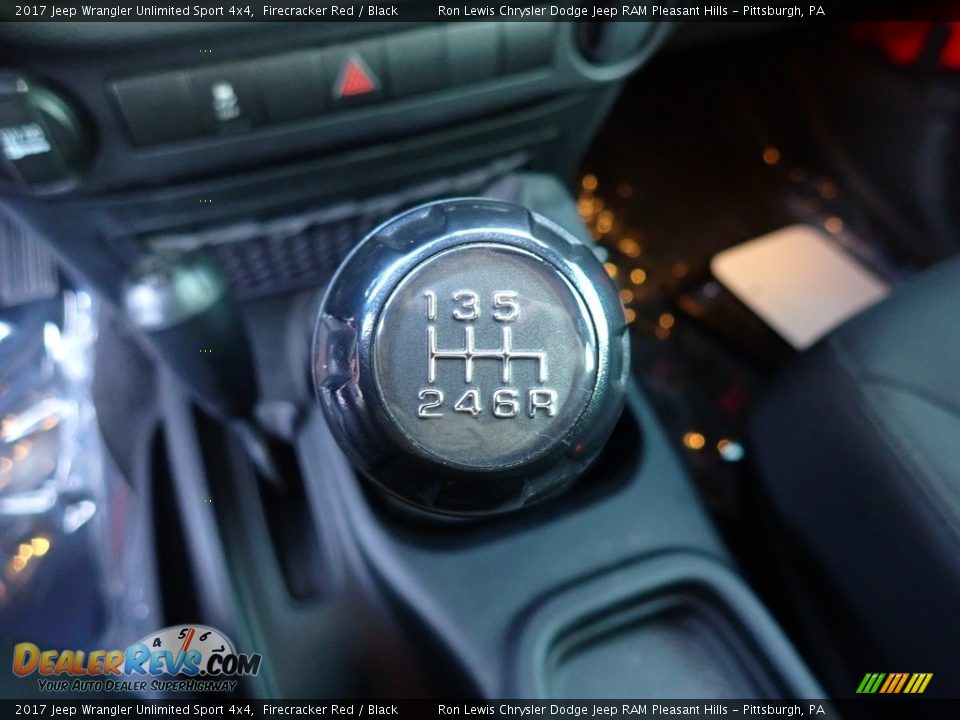 2017 Jeep Wrangler Unlimited Sport 4x4 Firecracker Red / Black Photo #16