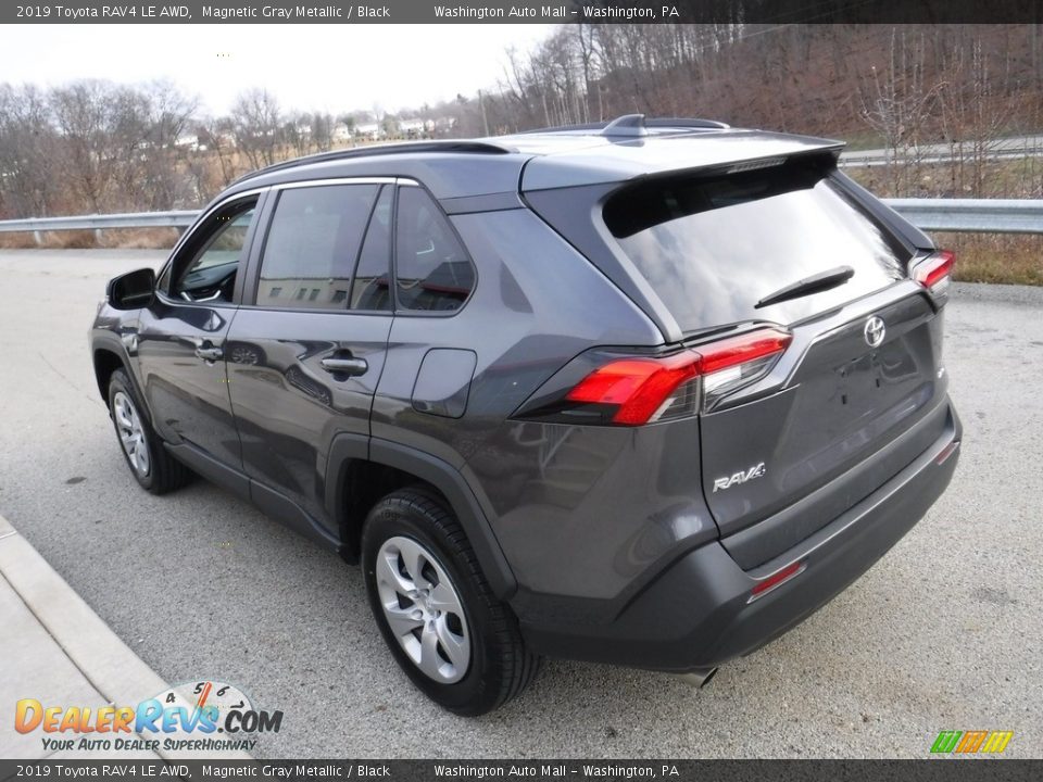 2019 Toyota RAV4 LE AWD Magnetic Gray Metallic / Black Photo #14