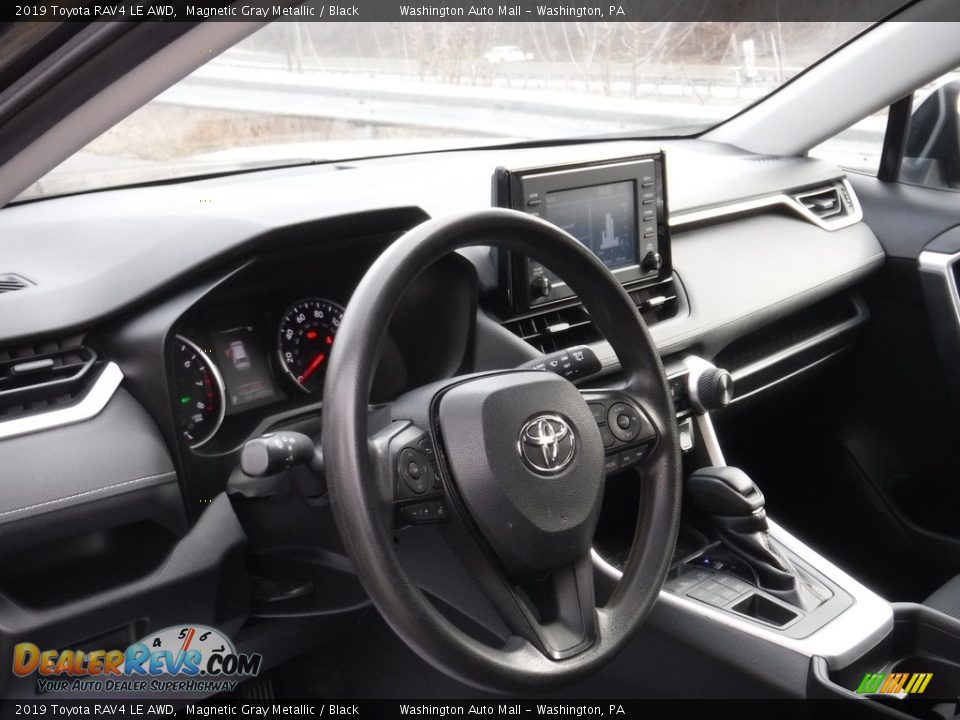 2019 Toyota RAV4 LE AWD Magnetic Gray Metallic / Black Photo #18