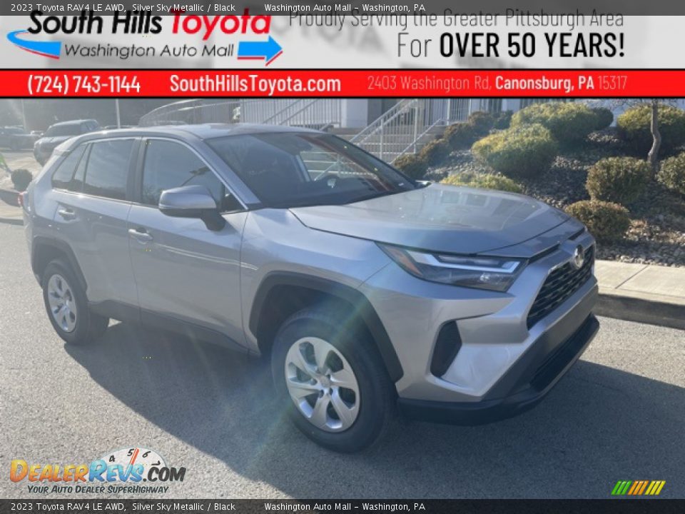 2023 Toyota RAV4 LE AWD Silver Sky Metallic / Black Photo #1