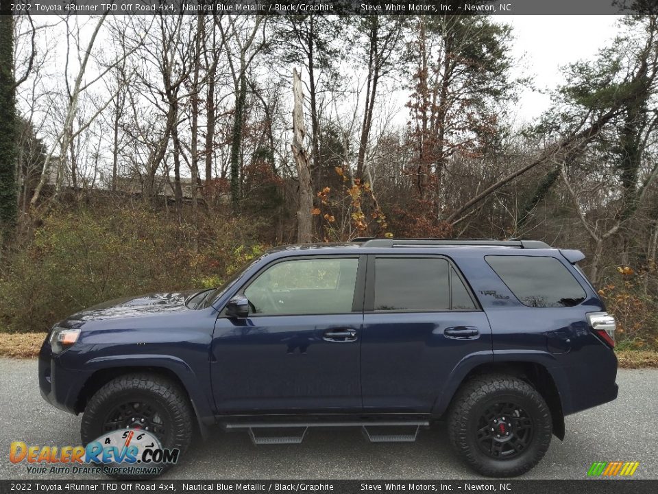 Nautical Blue Metallic 2022 Toyota 4Runner TRD Off Road 4x4 Photo #1