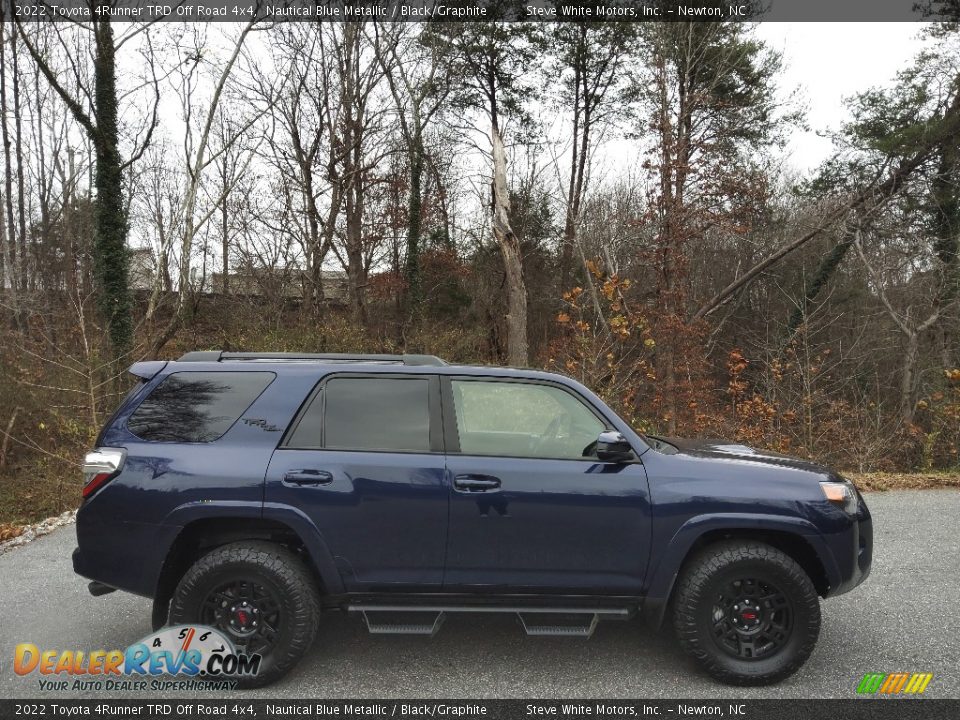 Nautical Blue Metallic 2022 Toyota 4Runner TRD Off Road 4x4 Photo #6