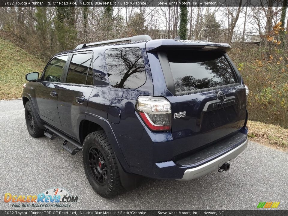 2022 Toyota 4Runner TRD Off Road 4x4 Nautical Blue Metallic / Black/Graphite Photo #9