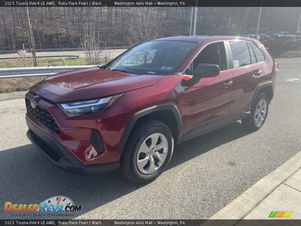 2023 Toyota RAV4 LE AWD Ruby Flare Pearl / Black Photo #7