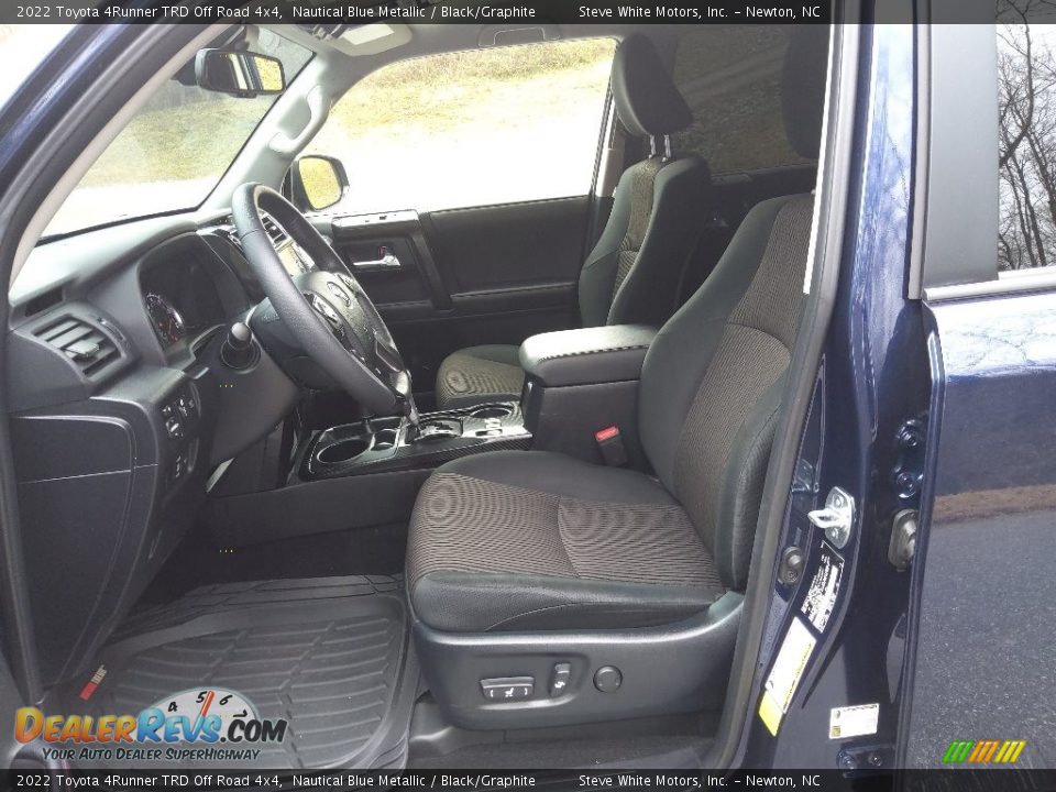Front Seat of 2022 Toyota 4Runner TRD Off Road 4x4 Photo #11