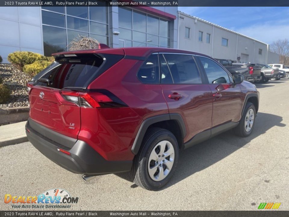 2023 Toyota RAV4 LE AWD Ruby Flare Pearl / Black Photo #9