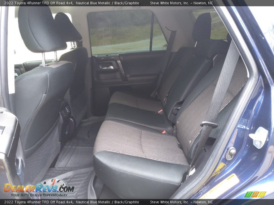 Rear Seat of 2022 Toyota 4Runner TRD Off Road 4x4 Photo #13