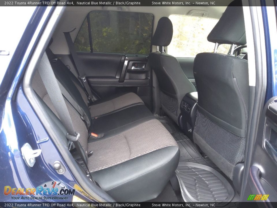 Rear Seat of 2022 Toyota 4Runner TRD Off Road 4x4 Photo #15