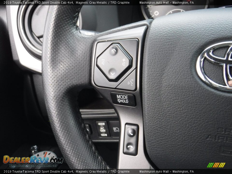 2019 Toyota Tacoma TRD Sport Double Cab 4x4 Steering Wheel Photo #31