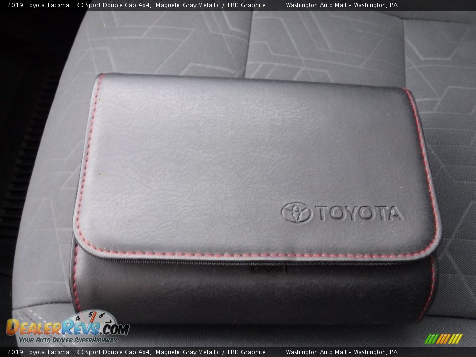 2019 Toyota Tacoma TRD Sport Double Cab 4x4 Magnetic Gray Metallic / TRD Graphite Photo #36