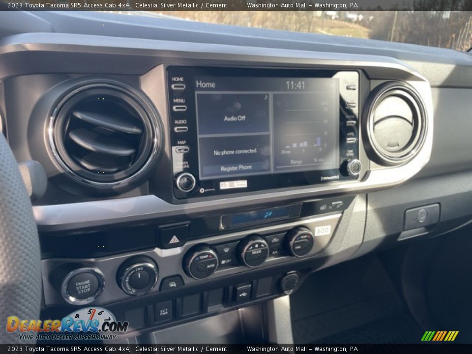 2023 Toyota Tacoma SR5 Access Cab 4x4 Celestial Silver Metallic / Cement Photo #5