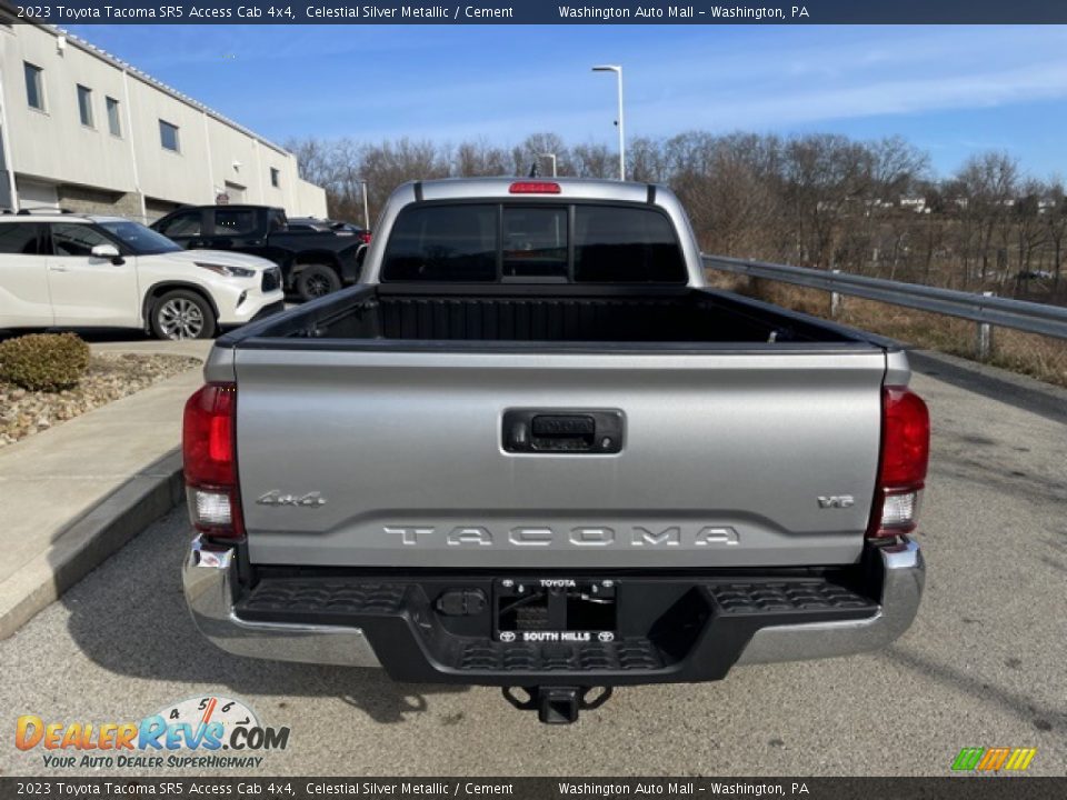 2023 Toyota Tacoma SR5 Access Cab 4x4 Celestial Silver Metallic / Cement Photo #8