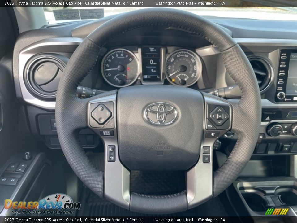 2023 Toyota Tacoma SR5 Access Cab 4x4 Steering Wheel Photo #10