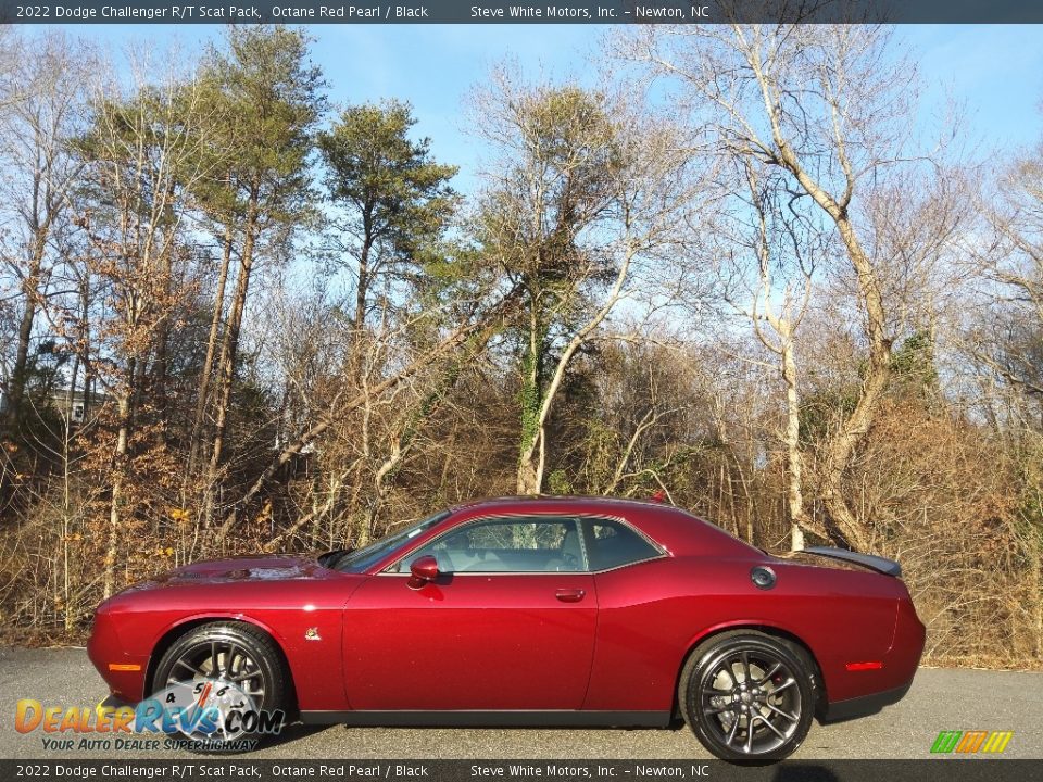 2022 Dodge Challenger R/T Scat Pack Octane Red Pearl / Black Photo #1