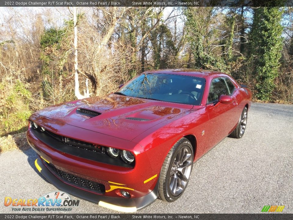 2022 Dodge Challenger R/T Scat Pack Octane Red Pearl / Black Photo #2