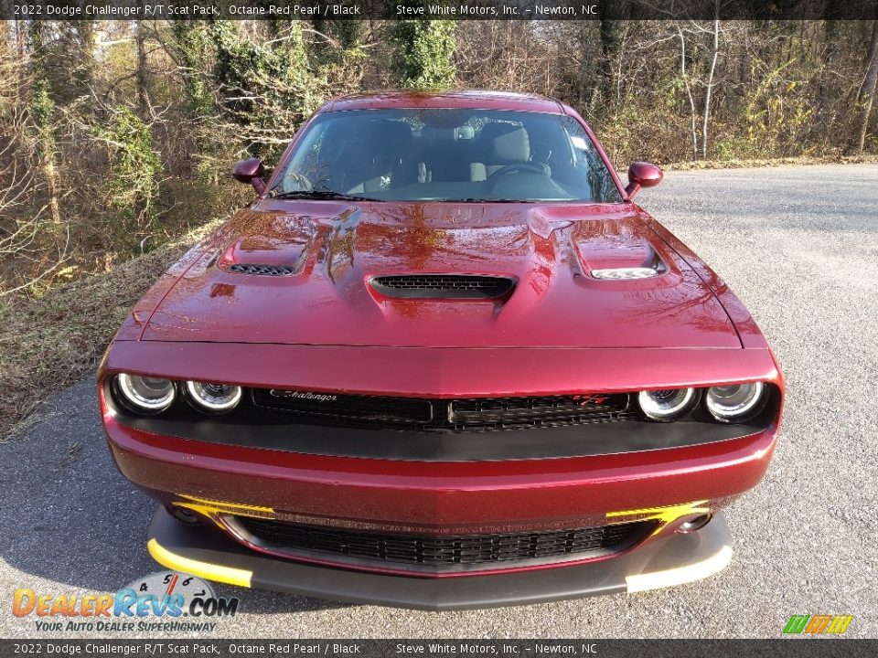 2022 Dodge Challenger R/T Scat Pack Octane Red Pearl / Black Photo #3