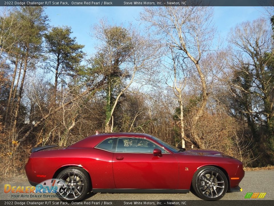 2022 Dodge Challenger R/T Scat Pack Octane Red Pearl / Black Photo #5